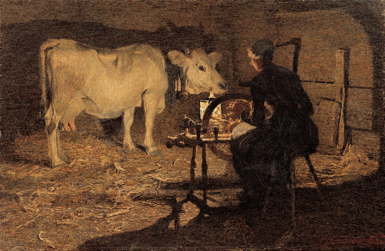 Pörgetés alkotó: Giovanni Segantini