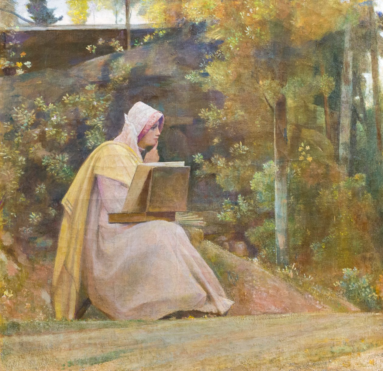 Lenni vagy nem lenni. Aki nem szeret, az nem, 1879 körül (olaj, vászon) alkotó: Giovanni (1826 1903) Costa