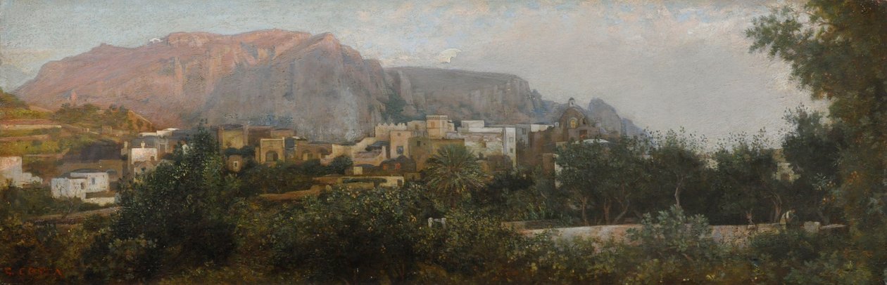 Alkonyati idő Caprin alkotó: Giovanni (1826 1903) Costa