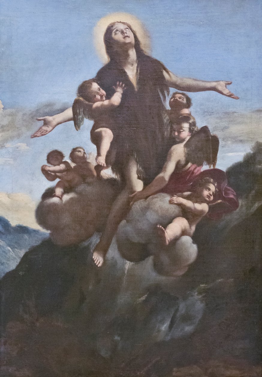 Szent Mária Magdolna mennybemenetele alkotó: Giovanni (school of) Lanfranco