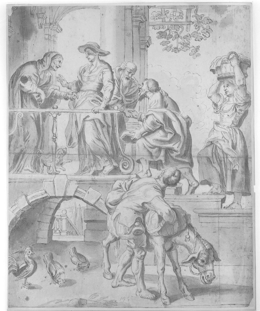 A Látogatás alkotó: Giovanni Agostino Ratti