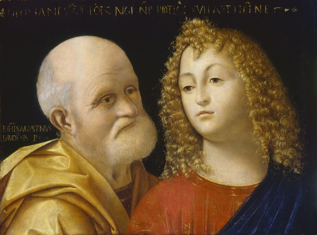 Kettős portré alkotó: Giovanni Agostino da Lodi