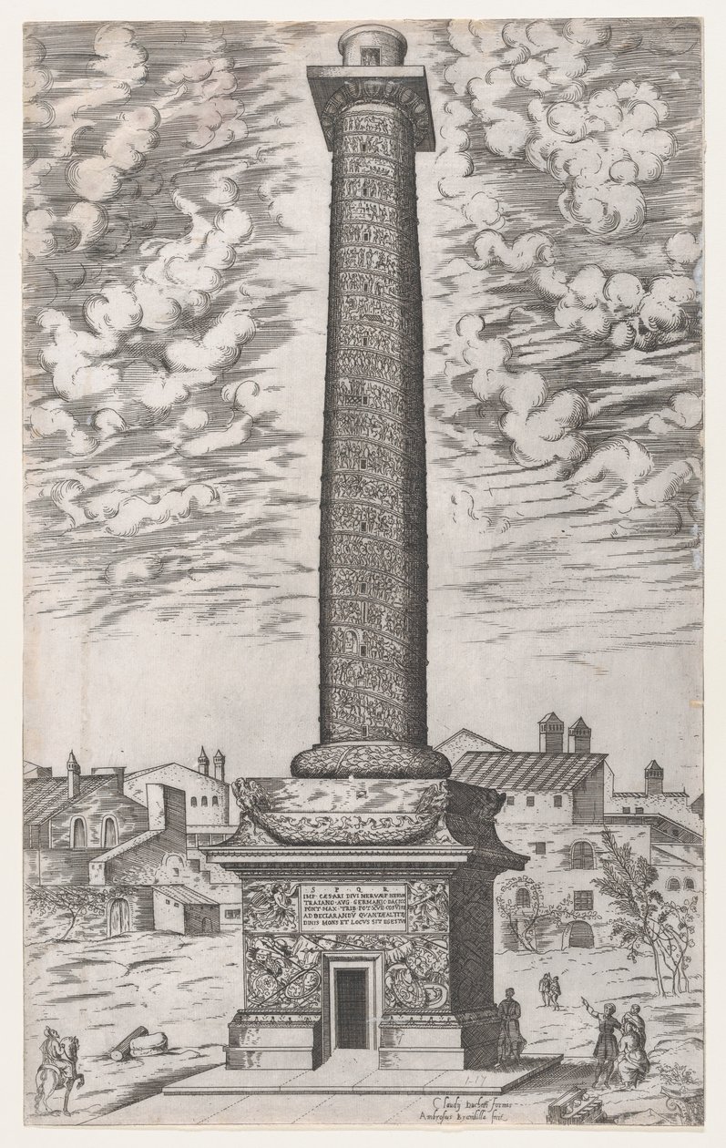 A római nagyszerűség tükre: Traianus-oszlop, 1581-86., 1581-86. alkotó: Giovanni Ambrogio Brambilla
