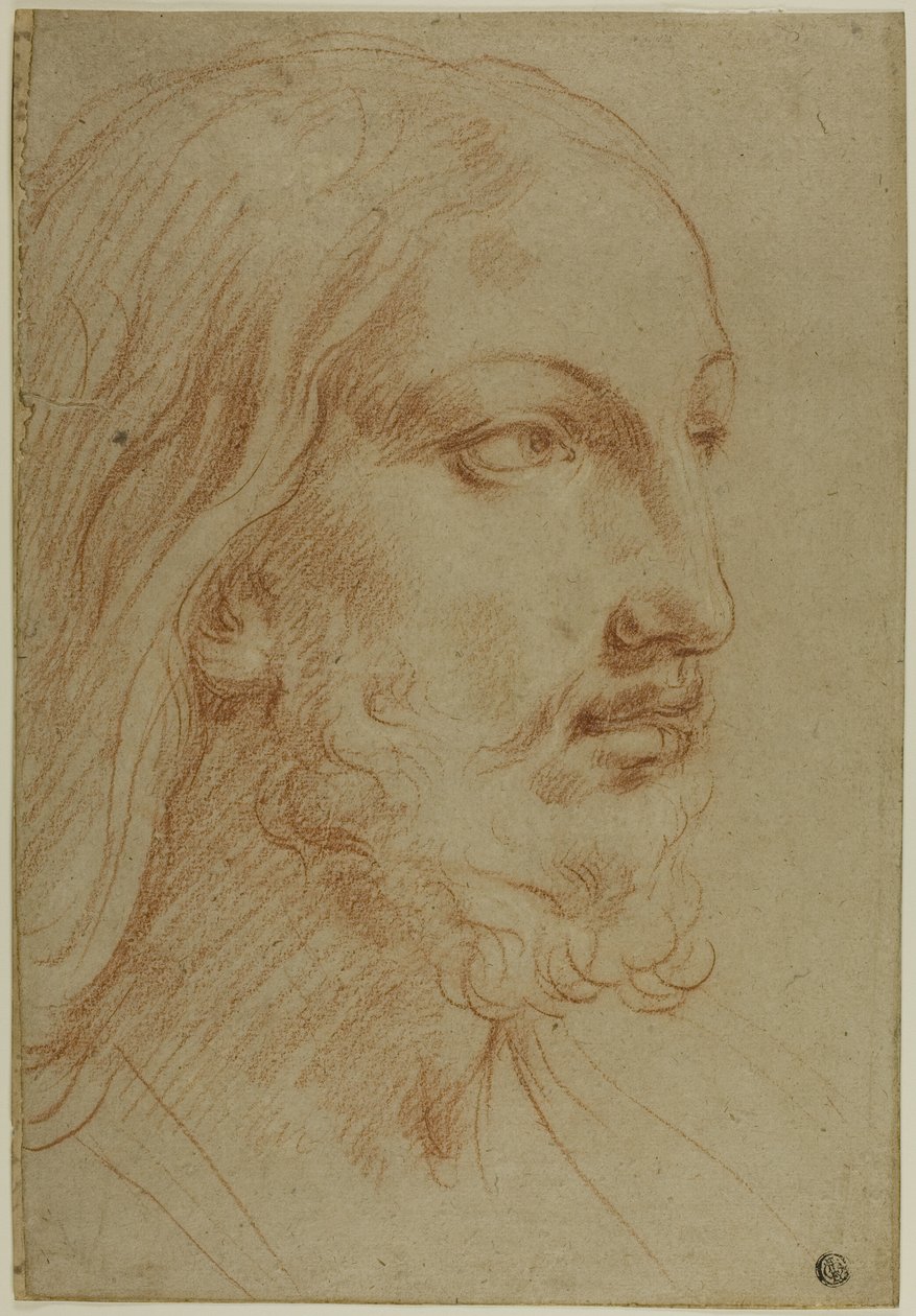 Krisztus feje alkotó: Giovanni Andrea Sirani