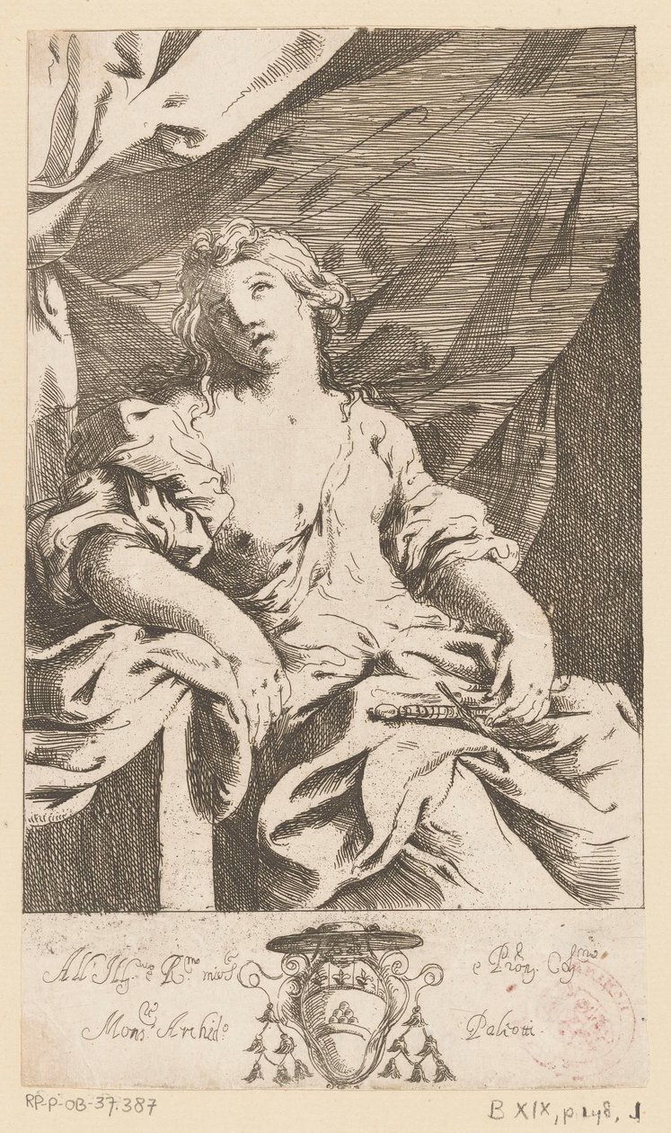 Lucretia alkotó: Giovanni Andrea Sirani