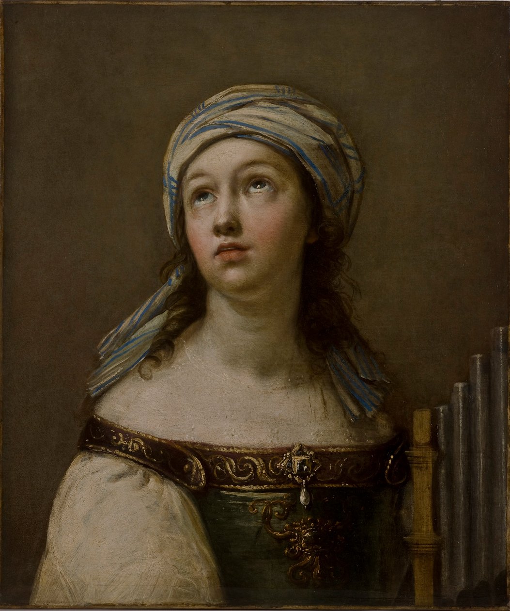 Szent Cecília extázisban alkotó: Giovanni Andrea Sirani