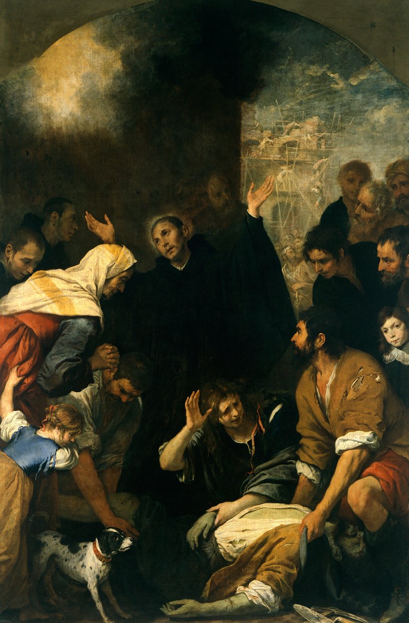 A kőműves csodája, Giovanni Andrea De Ferrari (1598-1669) alkotó: Giovanni Andrea di Ferrari