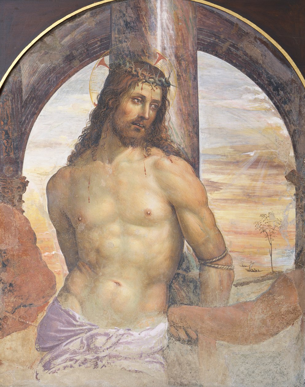 Krisztus az oszlopnál alkotó: Giovanni Antonio Bazzi Sodoma