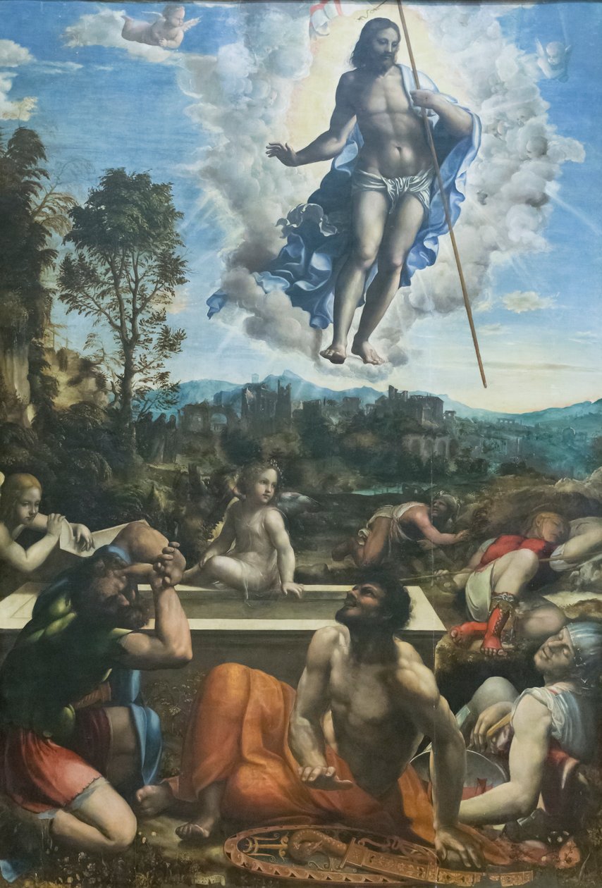 Krisztus feltámadása alkotó: Giovanni Antonio Bazzi Sodoma