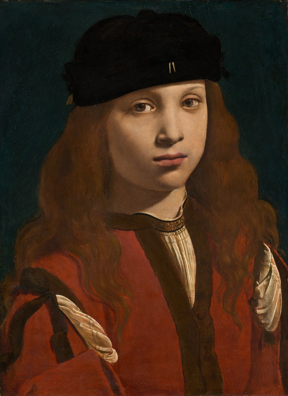 Fiatal portréja, c. 14951498. alkotó: Giovanni Antonio Boltraffio