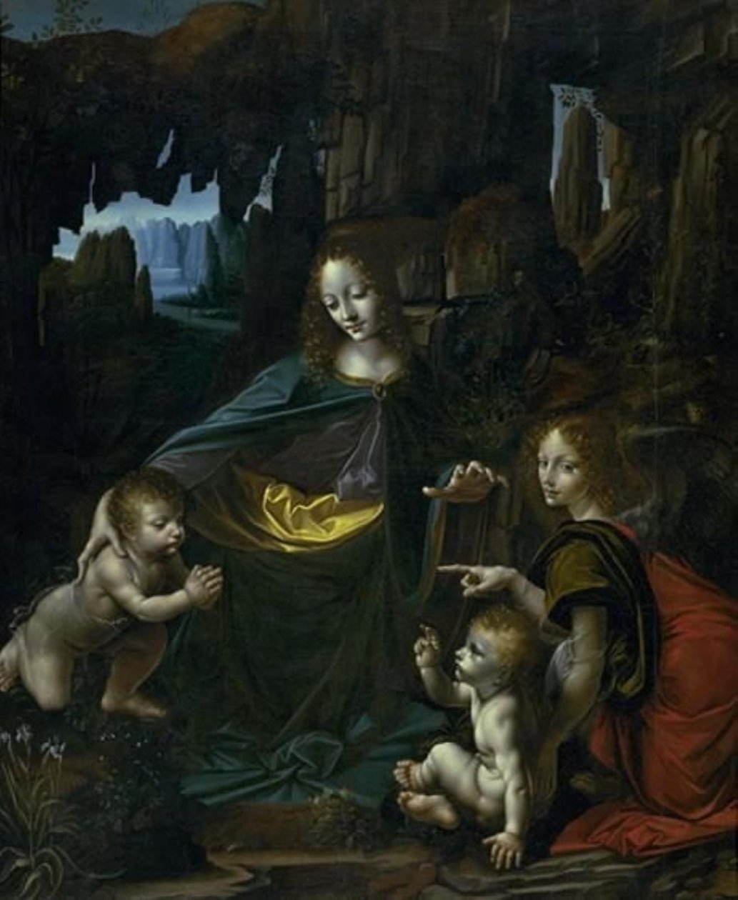 A sziklák szűze alkotó: Giovanni Antonio Boltraffio