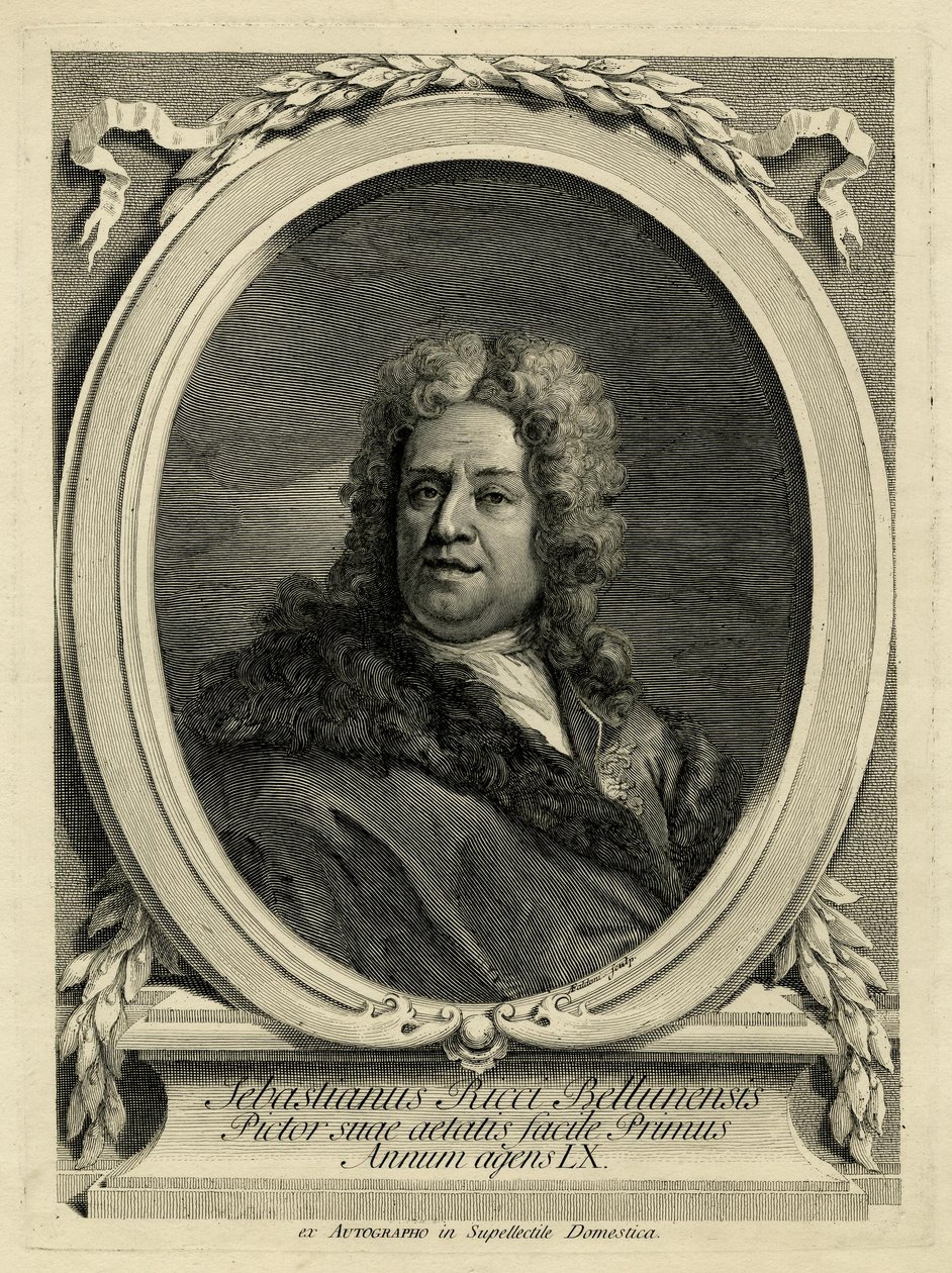 (Giovanni) Antonio Faldoni - Sebastianus Ricci Bellunensis, 1868,0808.2521, 1720-1770 (kb.) alkotó: Giovanni Antonio Faldoni