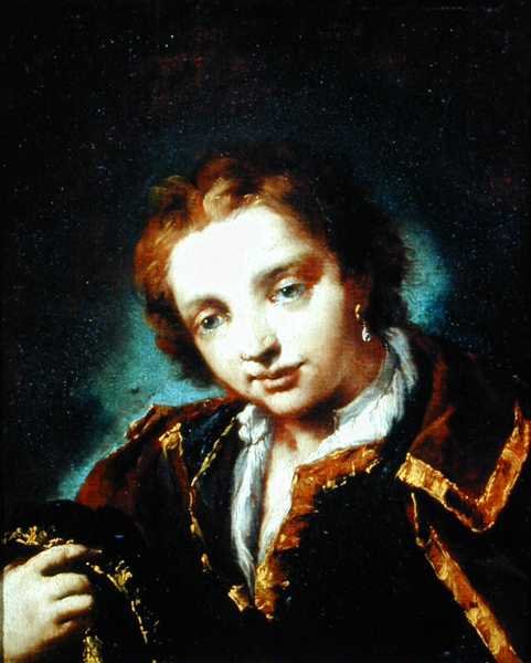Fiatal férfi portréja (olaj, vászon) alkotó: Giovanni Antonio Guardi