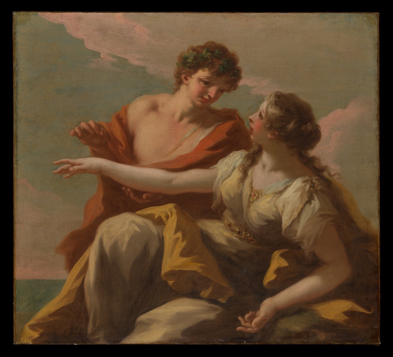 Bacchus és Ariadné alkotó: Giovanni Antonio Pellegrini