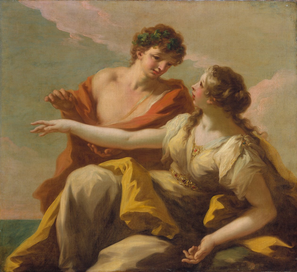 Bacchus és Ariadne, 1720 körül alkotó: Giovanni Antonio Pellegrini
