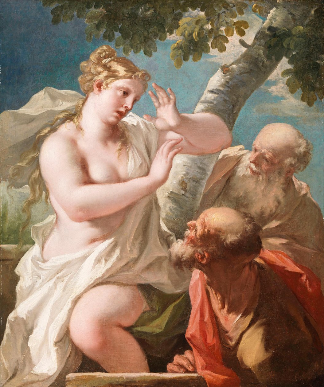 Zsuzsanna és a vének alkotó: Giovanni Antonio Pellegrini
