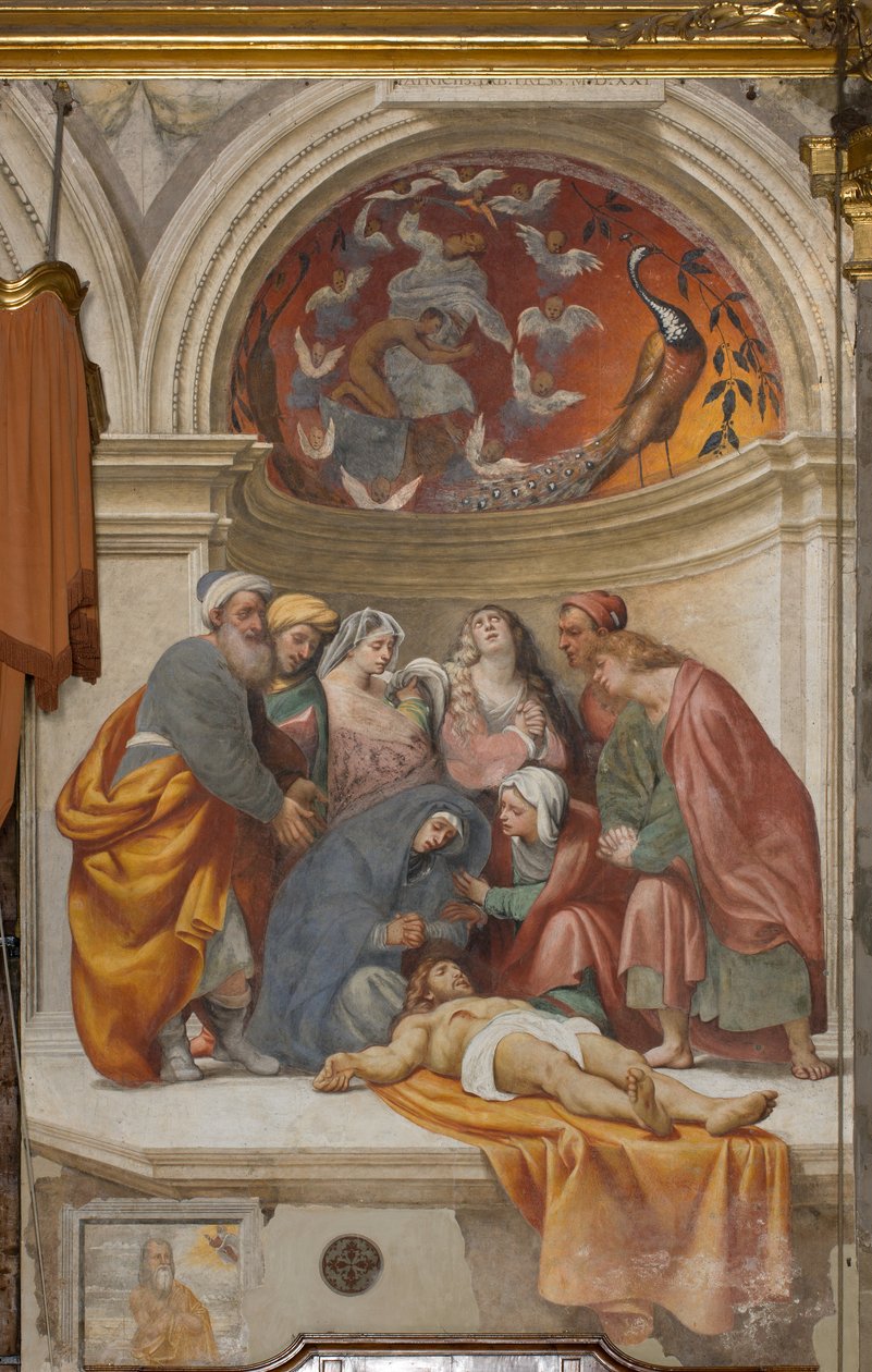 Counterfaccata, IL Pordenone, Deposition 1522 alkotó: Giovanni Antonio Pordenone