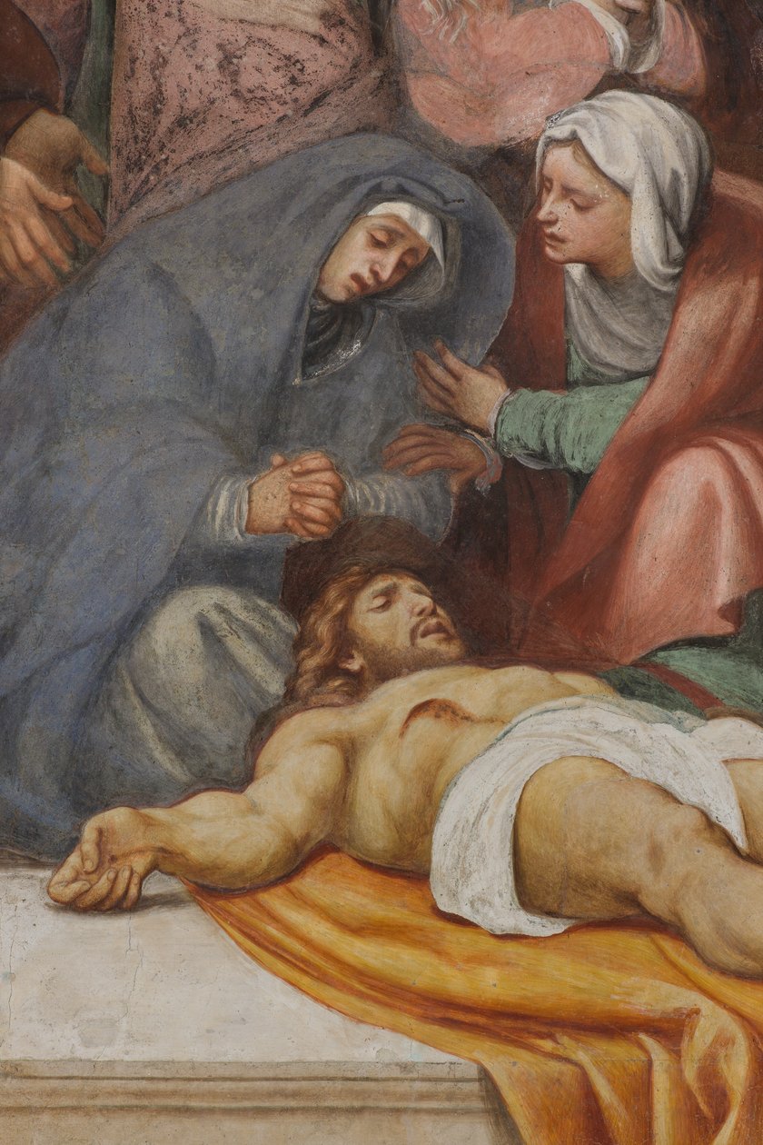 Counterfaccata, IL Pordenone, Deposition 1522, Detail alkotó: Giovanni Antonio Pordenone