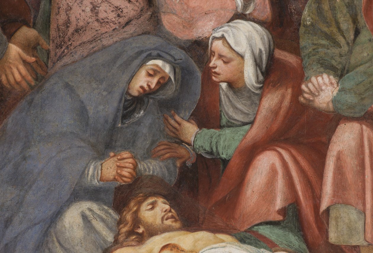 Counterfaccata, IL Pordenone, Deposition 1522, Detail alkotó: Giovanni Antonio Pordenone