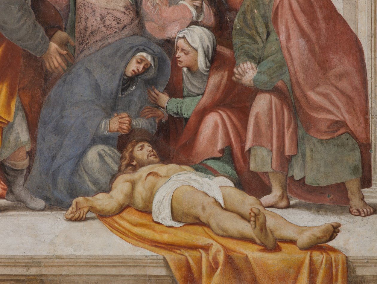 Counterfaccata, IL Pordenone, Deposition 1522, Detail alkotó: Giovanni Antonio Pordenone