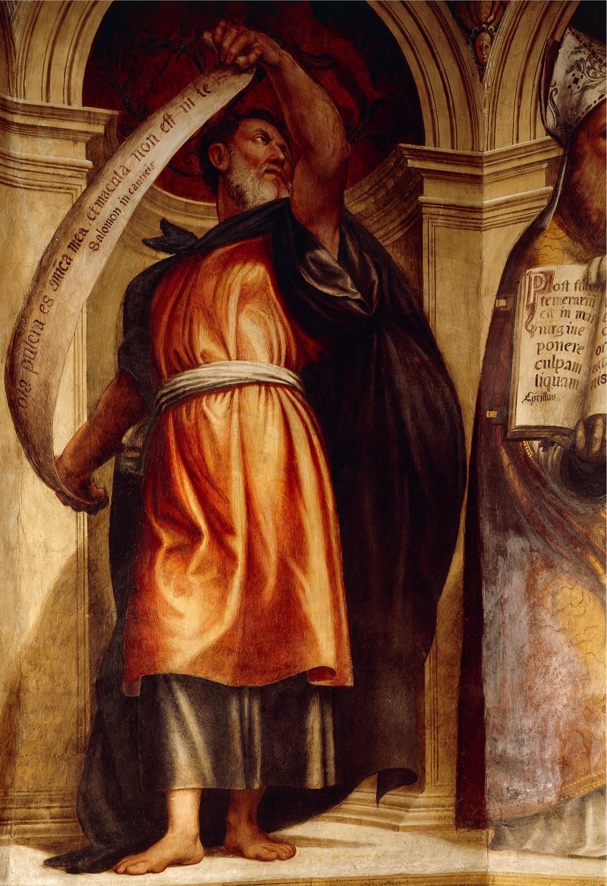 Salamon, Angyali üdvözlet temploma, Szent Anna kápolna, Cortemaggiore, Olaszország alkotó: Giovanni Antonio Pordenone