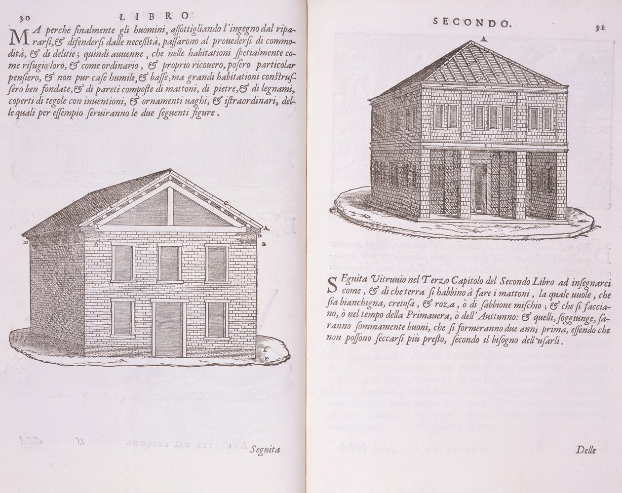 Lakásfejlesztés, a „Della Architettura”-ból, 1590-ben alkotó: Giovanni Antonio Rusconi