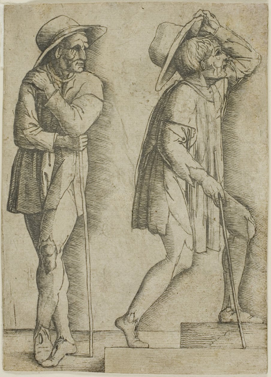 Két paraszt alkotó: Giovanni Antonio da Brescia