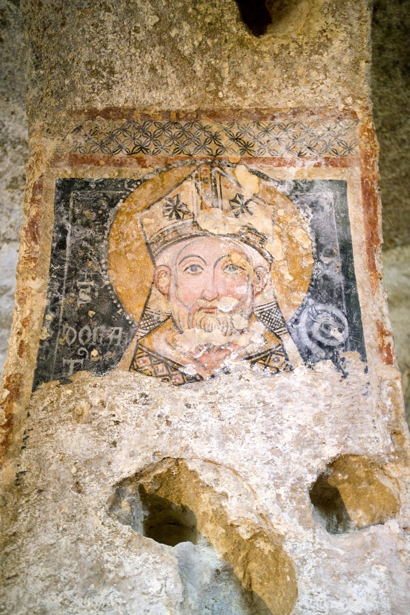 Freskó, Sziklás templom, Convicinio di Sant