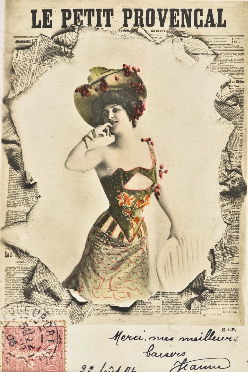 Képeslap: Journal Le Peer Provencal – 1906-os dátum alkotó: Phillipe de Marlier