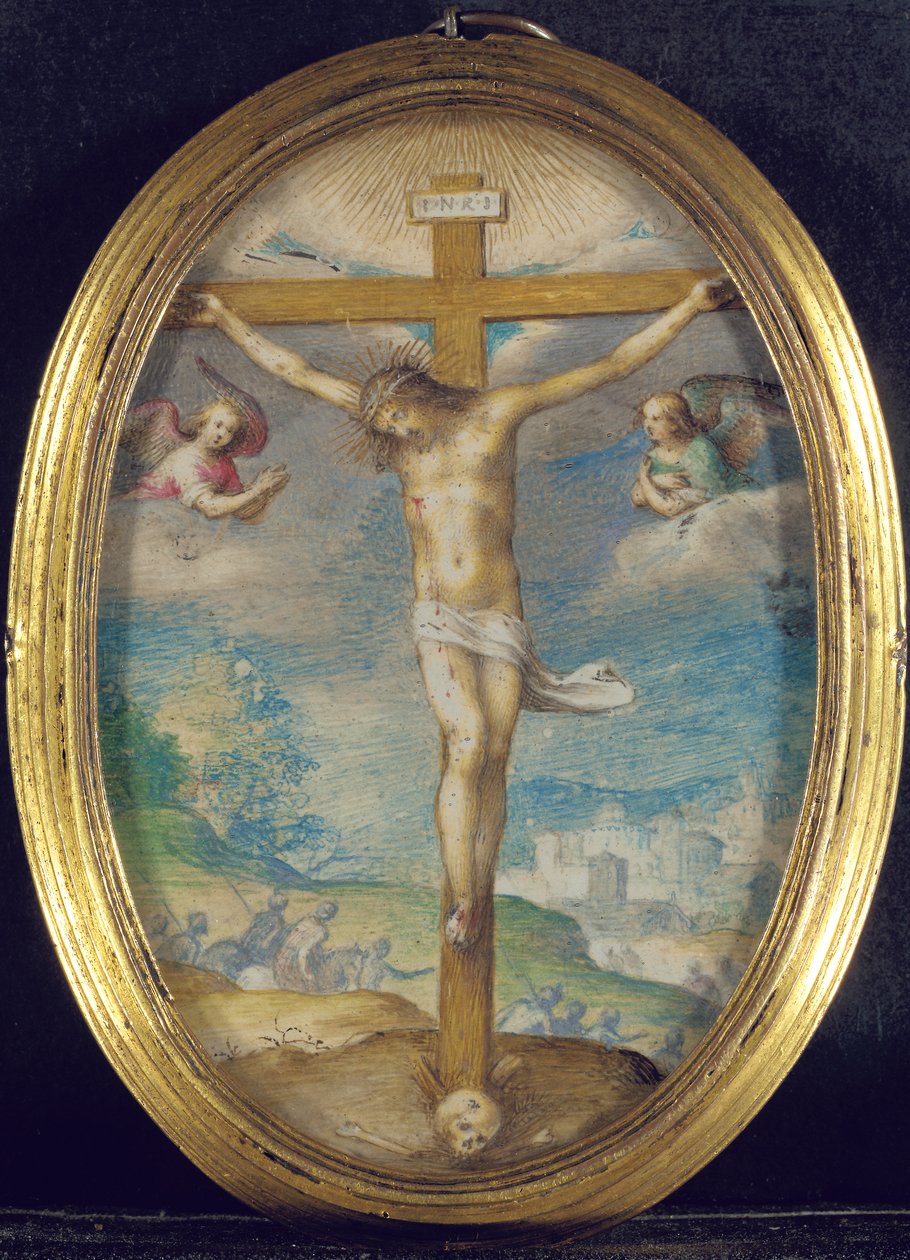 A keresztre feszítés alkotó: Giovanni B. Castello