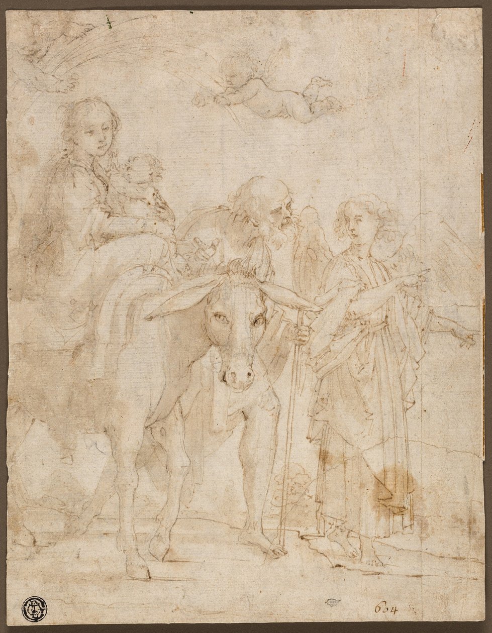 Repülés Egyiptomba alkotó: Giovanni Baglione