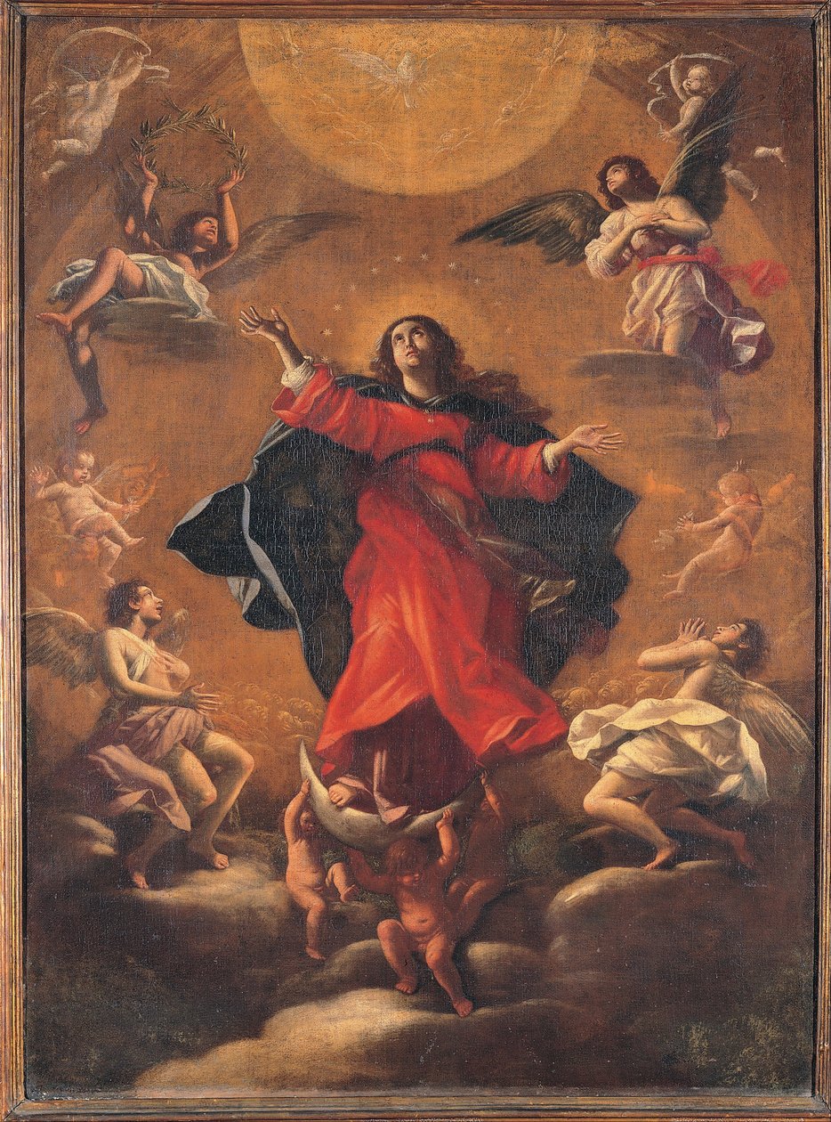 Madonna a dicsőségben alkotó: Giovanni Baglione