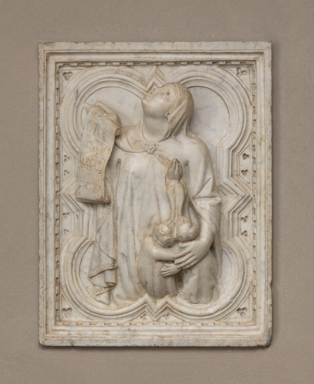 Jótékonyság, c. 1330. alkotó: Giovanni Balducci
