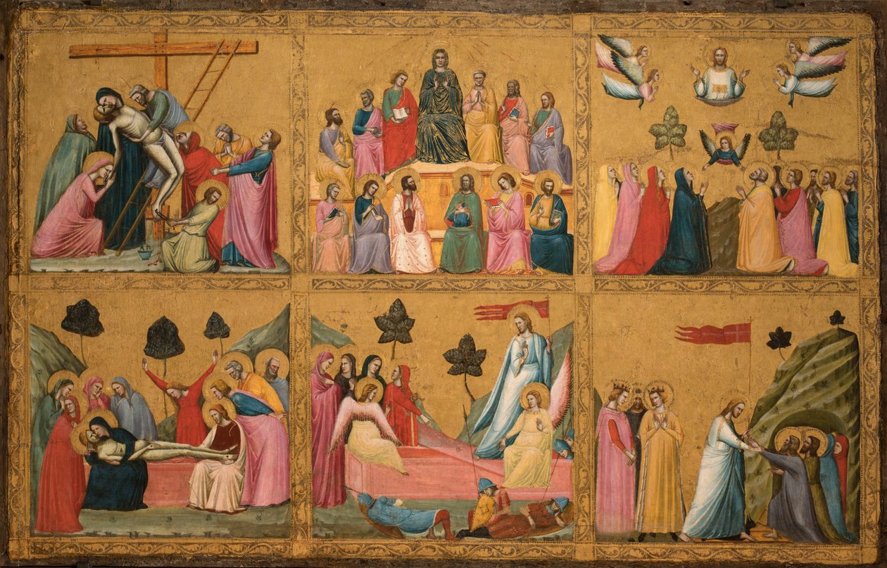 Olasz: Storie della Passione di Cristo Krisztus szenvedésének epizódjai alkotó: Giovanni Baronzio
