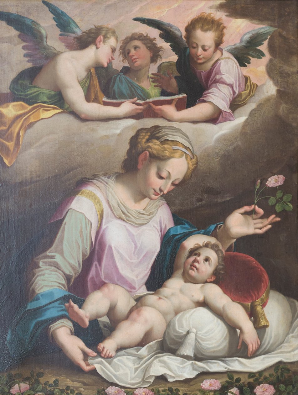 A rózsa Szűza alkotó: Giovanni Battista (1555 1619) Trotti