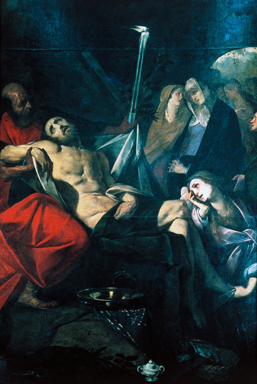 Krisztus lerakása a sírba alkotó: Giovanni Battista  Crespi