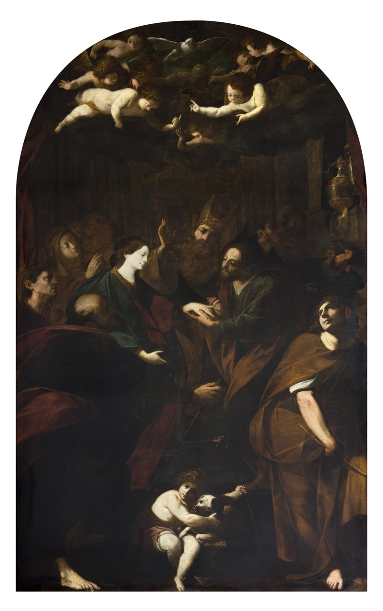 A Szűzanya házassága alkotó: Giovanni Battista and Gherardini Melchiorre Crespi