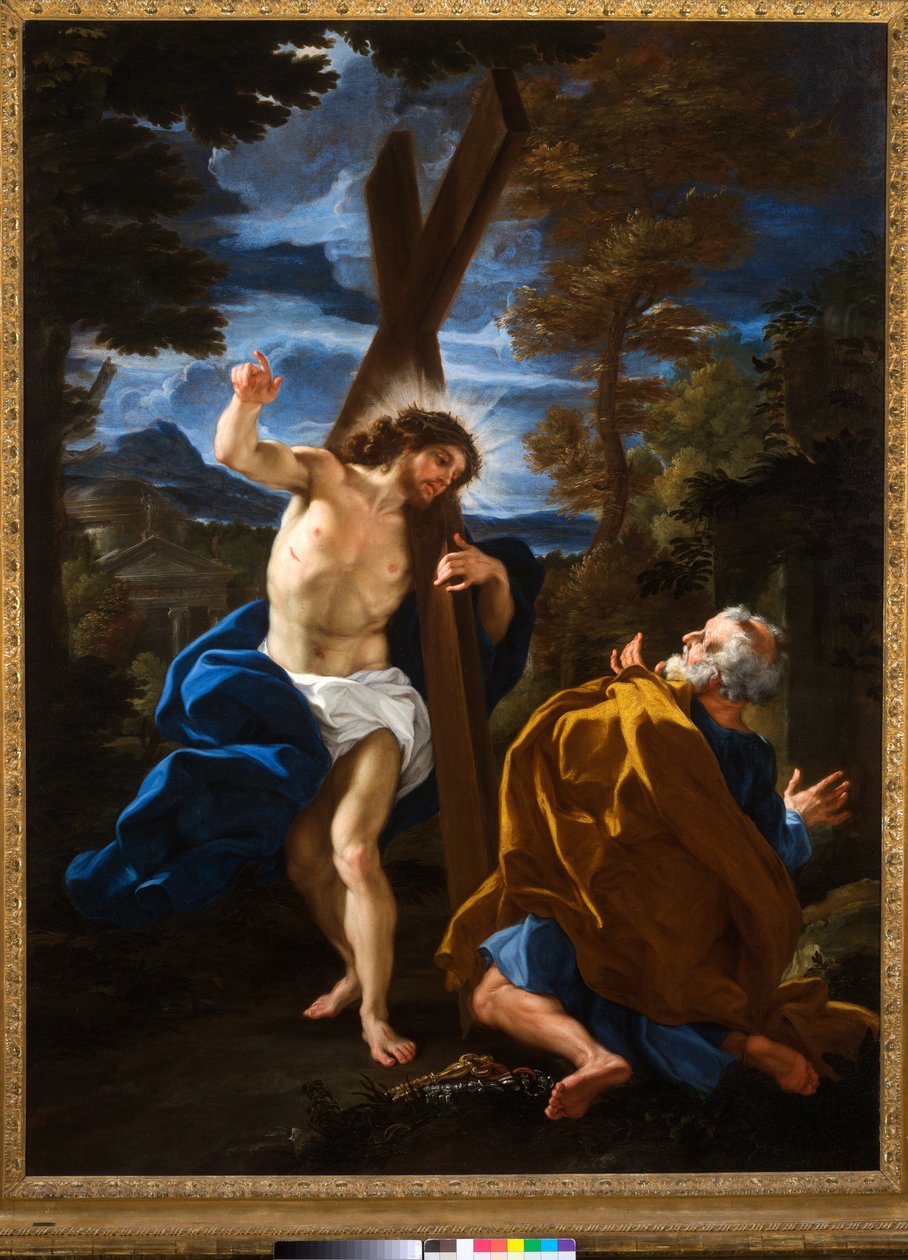 Uram, hova mész? (olajfestmény) alkotó: Giovanni Battista (1639 1709) Gaulli