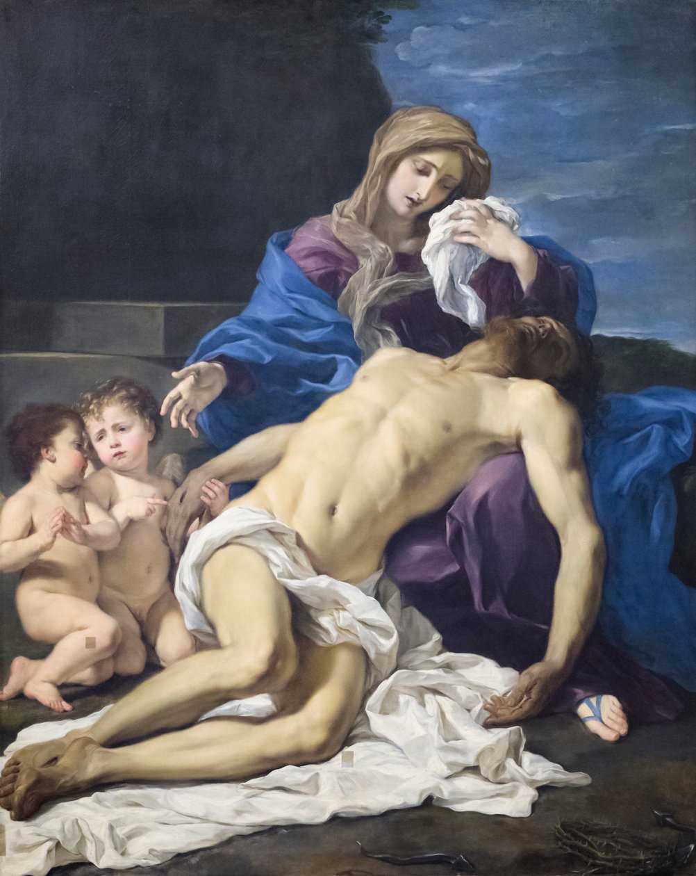 Pieta alkotó: Giovanni Battista (1639 1709) Gaulli