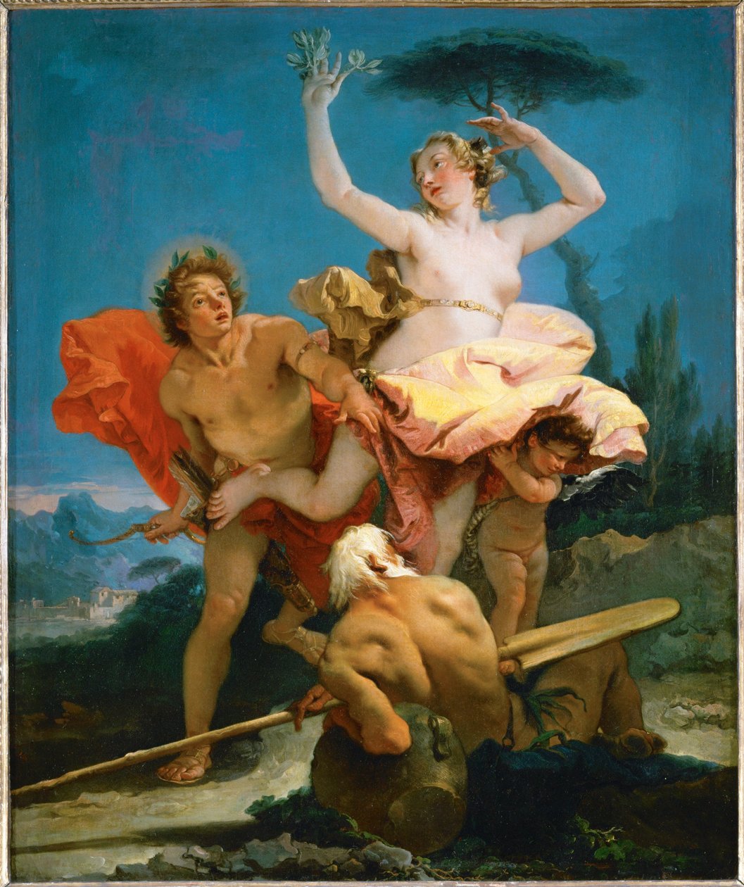 Apolló és Daphne ... alkotó: Giovanni Battista (1696 1770) Tiepolo