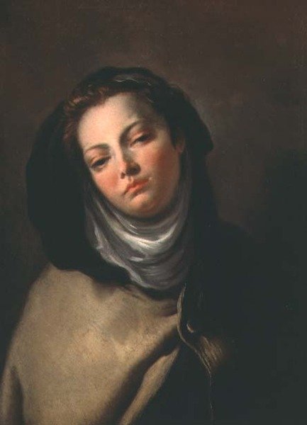 Beata Laduina (olaj, vászon) alkotó: Giovanni Battista Tiepolo
