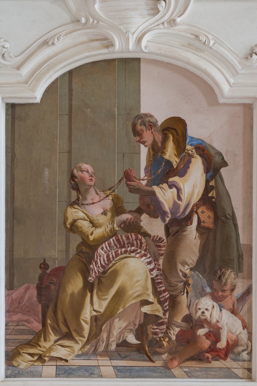 Házassági megegyezés alkotó: Giovanni Battista Tiepolo