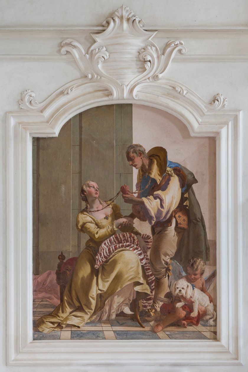 Házassági megegyezés alkotó: Giovanni Battista Tiepolo