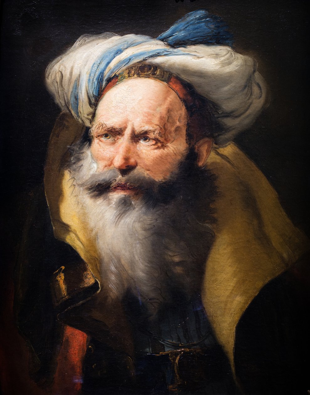 Öregember feje, 1752 körül (Olaj, vászon) alkotó: Giovanni Battista (1696 1770) Tiepolo