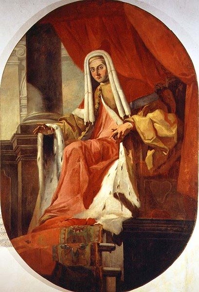 Marco Cornaro dózse portréja (olaj, vászon) alkotó: Giovanni Battista Tiepolo