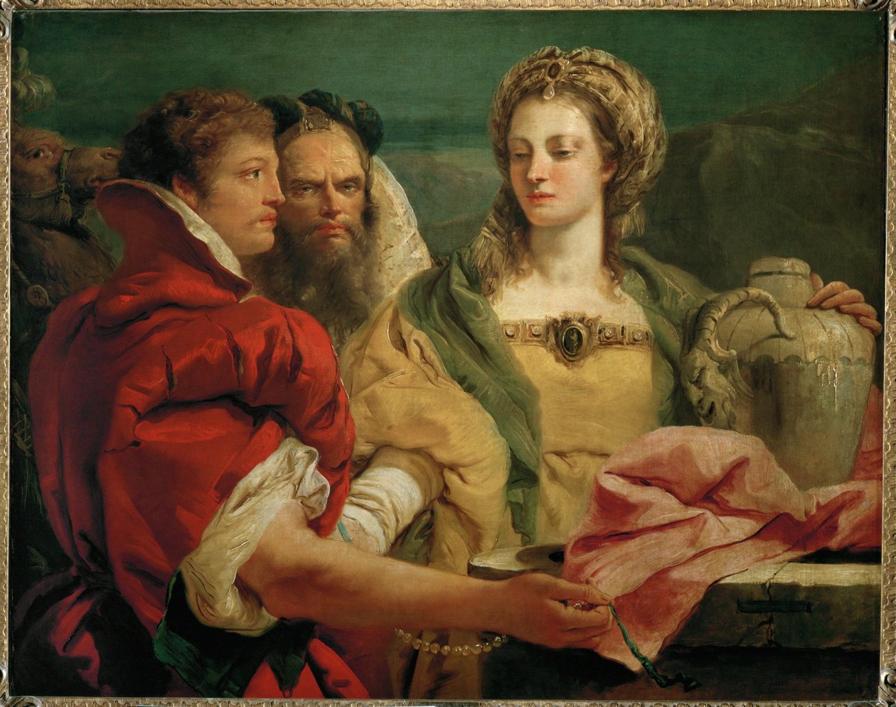 Rebecca a kútnál ... alkotó: Giovanni Battista (1696 1770) Tiepolo