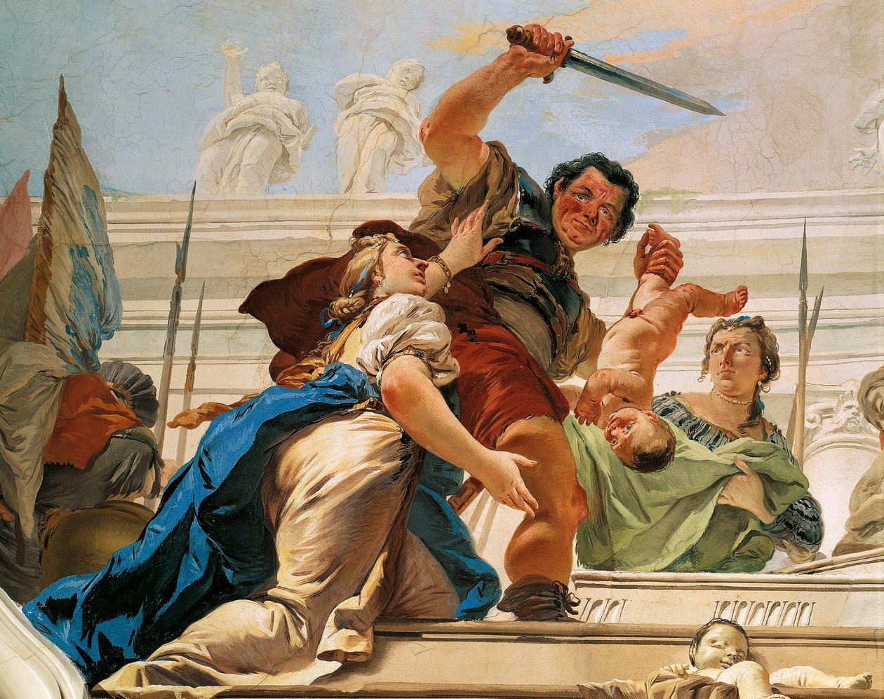 Salamon ítélete alkotó: Giovanni Battista Tiepolo