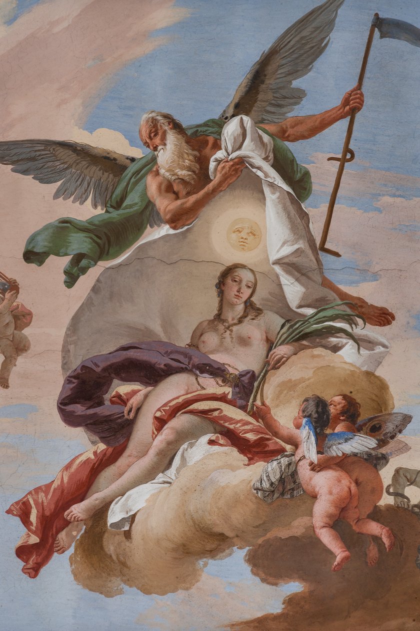 Az idő felfedezi az Igazságot alkotó: Giovanni Battista Tiepolo