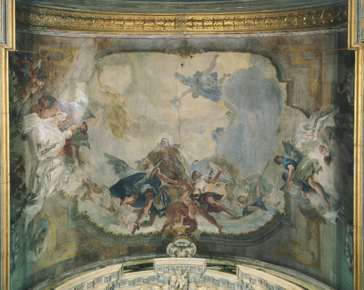 Szent Teréz apoteózisa (freskó) alkotó: Giovanni Battista (1696 1770) Tiepolo