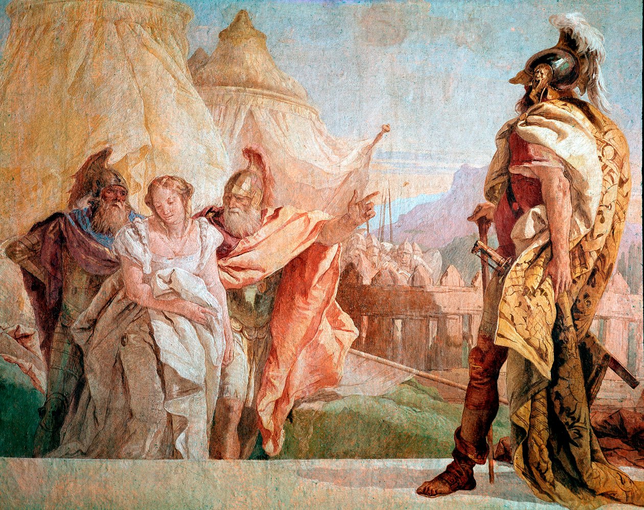 Homérosz Illés: alkotó: Giovanni Battista Tiepolo